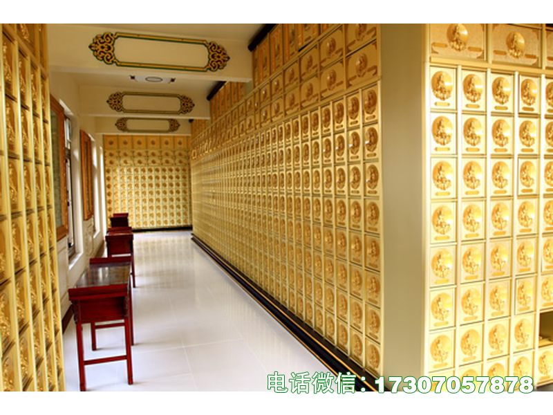 万寿堂骨灰架箱