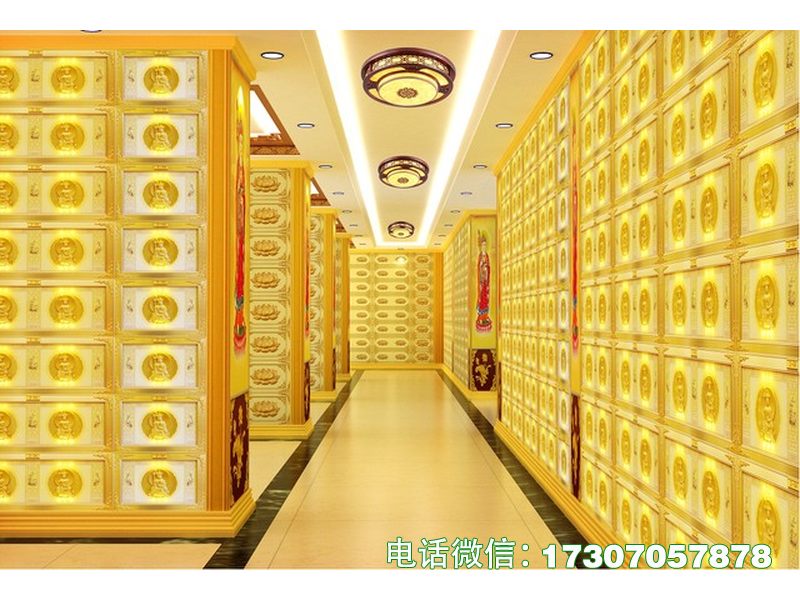 骨灰存放堂骨灰架箱