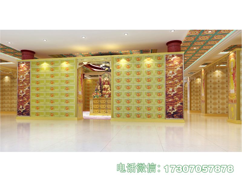 纪念堂骨灰架箱