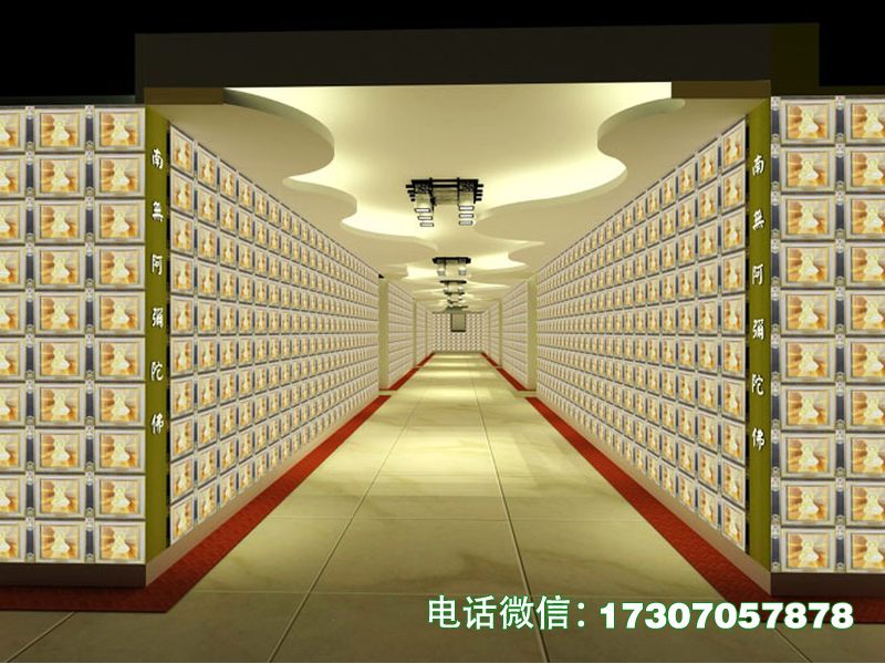 万寿堂骨灰堂寄存架